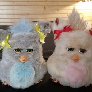 SOLD - Pair of Furby Dolls